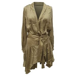 Zimmermann | Dresses | Zimmermann Golden Plisse Mini Dress Lemonade |  Poshmark